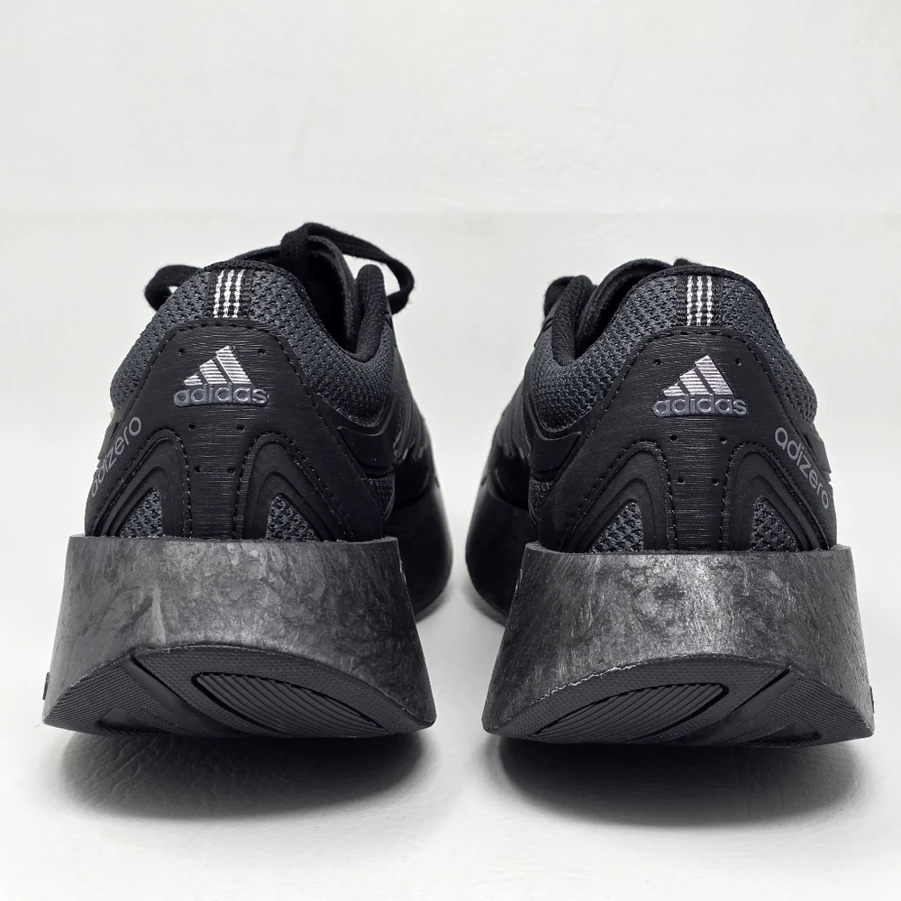 Adidas Adizero Aruku J Sneakers Mesh Black Carbon Iron JR4061 Boys Size 5.5 New